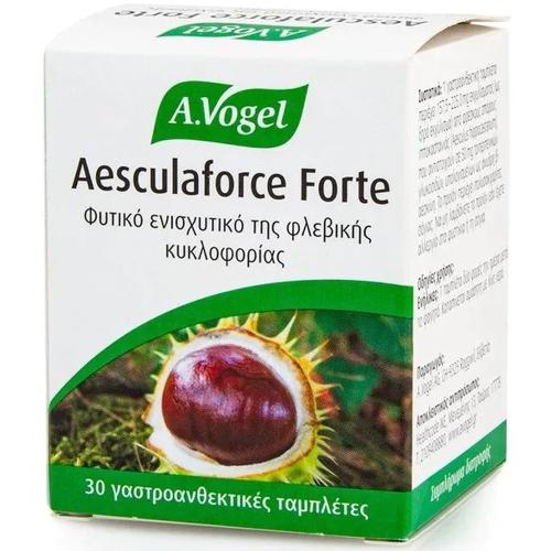 A.Vogel Aesculaforce Forte Συμπλήρωμα διατροφής για Φυσική ενίσχυση της Φλεβικής Κυκλοφορίας 30tabs